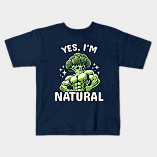YES, I'M NATURAL Kids T-Shirt